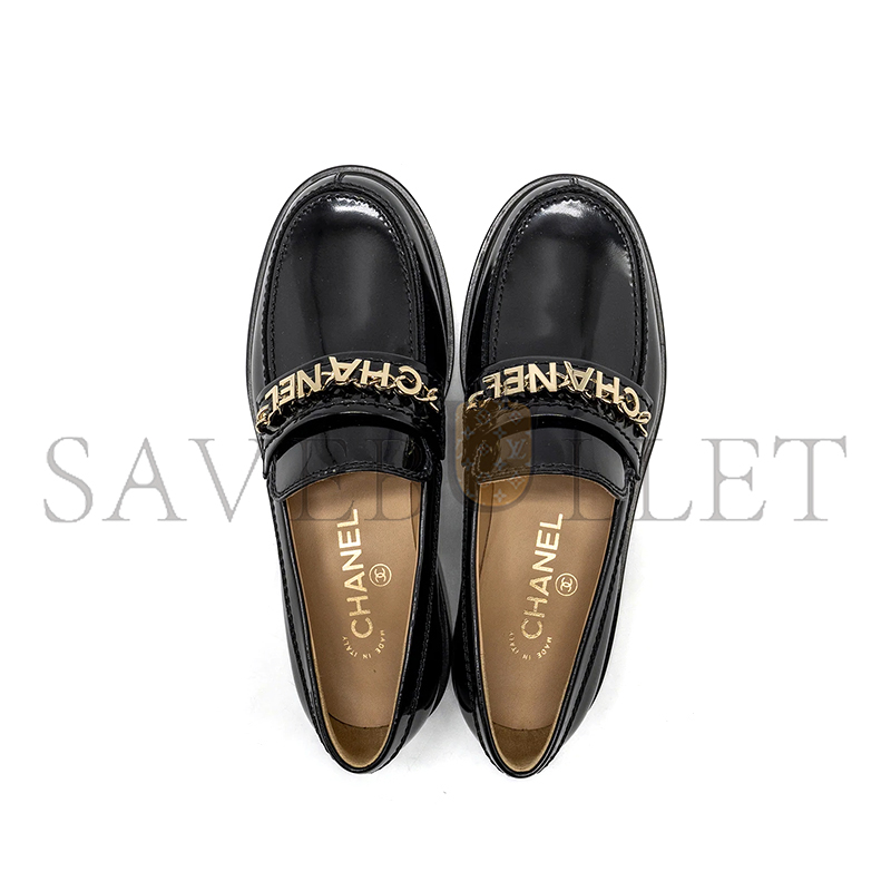 Ch**el loafers shiny calfskin g37430